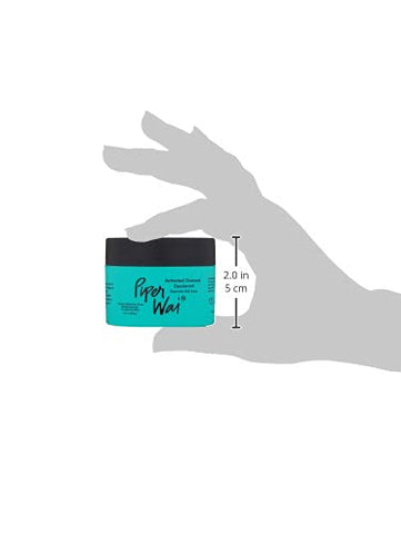 PiperWai Natural Deodorant w/Activated Charcoal