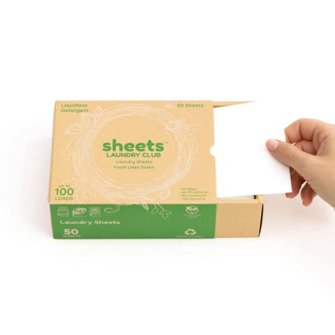Sheets Laundry Club Laundry Detergent Sheets (Fresh Linen and Vitality)