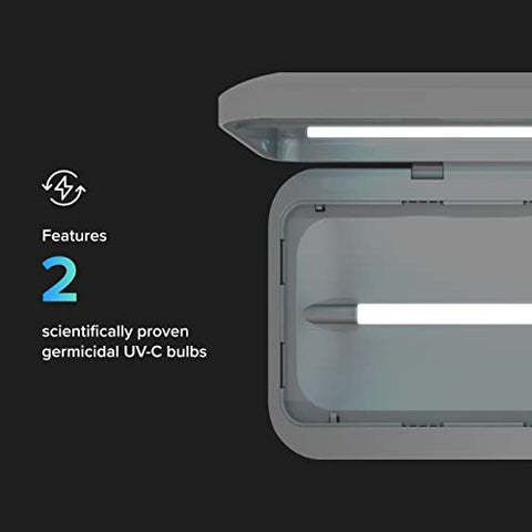 PhoneSoap 3 UV Cell Phone Sanitizer & Charger Box