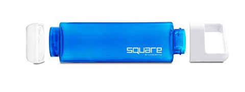 Square Water Bottle Leak Proof 25oz - Blue