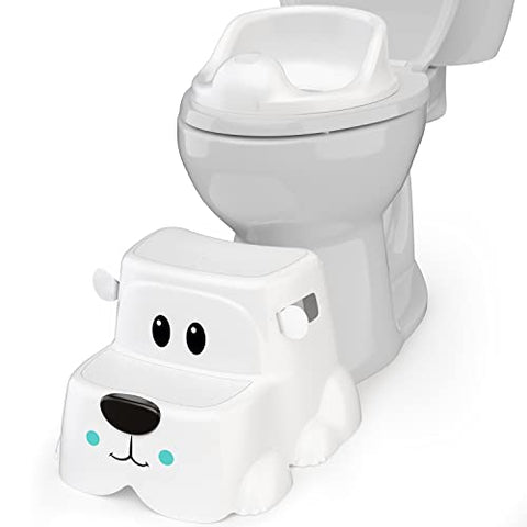 Squatty Potty Kids Toilet Step Stool Set - Potty Pet Bear Cub Base