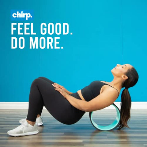 Chirp Foam Roller, 4 x 4 x 24 inches