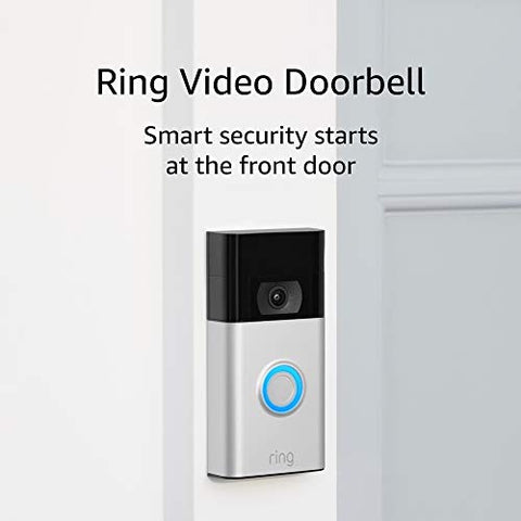Ring Video Doorbell - 1080p HD video, motion detection, easy installation