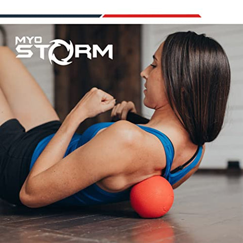 MyoStorm Mini Meteor Massage Ball Roller, Portable