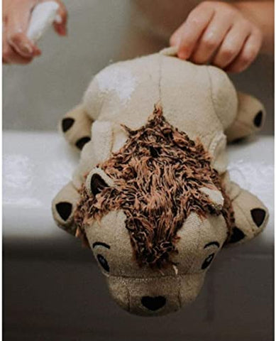 SoapSox Kids Bath Sponge Kingston The Lion, Machine Washable