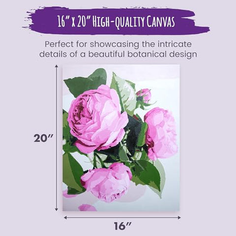 Pink Picasso Kits Violet Van Gogh Paint by Number - Wall Art Kit