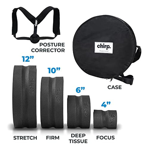 Chirp Ultimate Back & Neck Bundle, 4-Pack Wheel Set