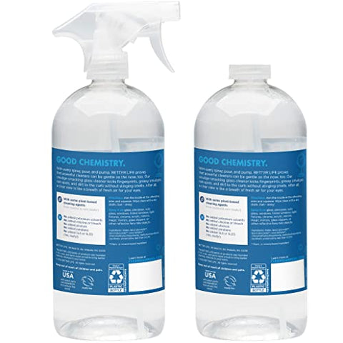 Better Life - Glass Cleaner - 32 Ounces - Pack of 2