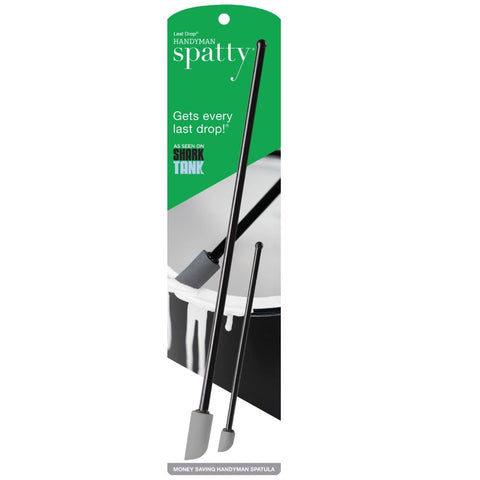 Spatty Daddy Handyman Spatula Set - 6 and 12 Inch Black