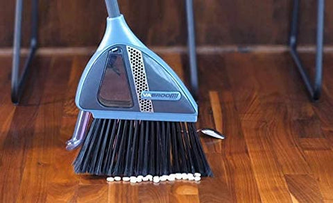 Vabroom 2-in-1 Sweeper with Built-in Vacuum