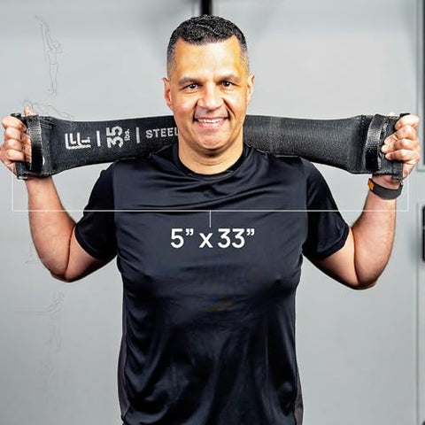 FitFighter 35lb Steelhose - 5-in-1 Free Weight