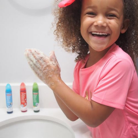 SOAPEN Kids’ Roll-On Hand Soap - 3 Pack (Pear/Berry/Tangerine)