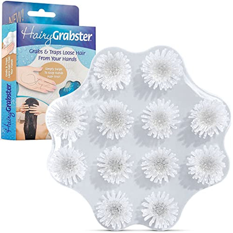 Hair Shower Drain Hair Catcher, Hair Stopper Bathtub Drain Protector - 1 Pack, White