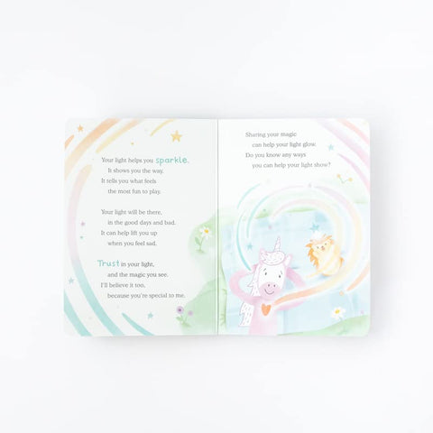 Slumberkins 14" Unicorn Snuggler, Card & Storybook Set