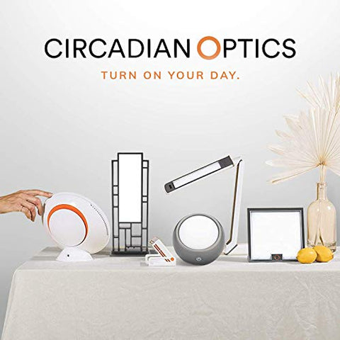 Circadian Optics Light Therapy Lamp - UV-Free LED Lamps - 10,000 Lux - White