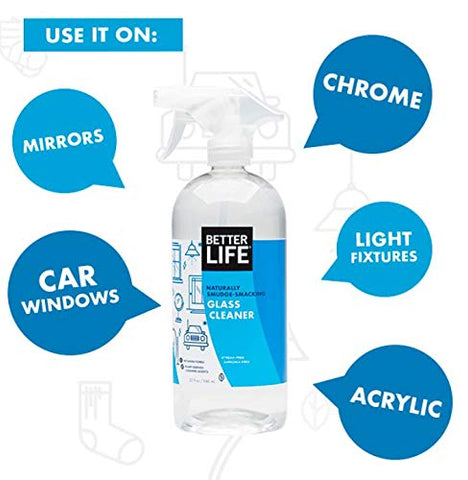 Better Life - Glass Cleaner - 32 Ounces - Pack of 2