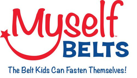 Myself Belts Unisex Easy One Handed Belt, Black