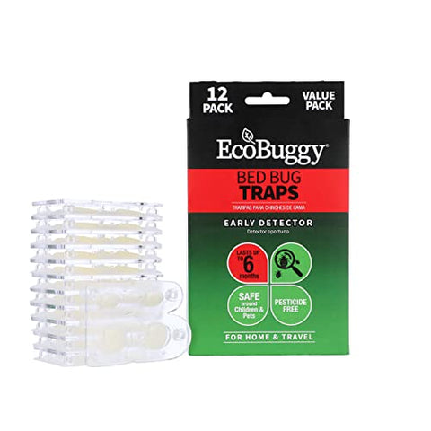 EcoBuggy Bed Bug Trap - Pack of 12