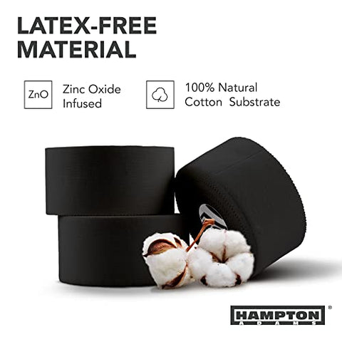 Hampton Adams 32 Pack Black Athletic Tape