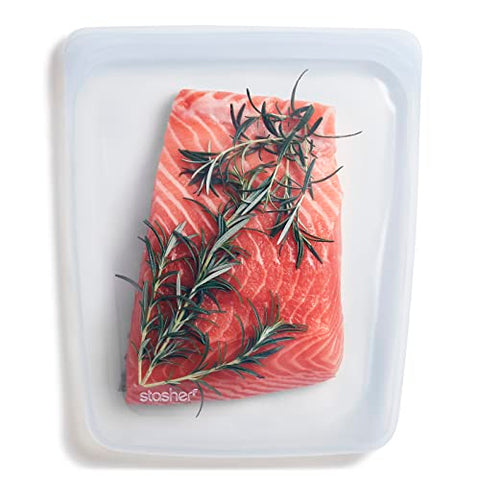 Stasher Platinum Silicone Food Storage Bag - 1/2 Gallon - 64 Oz