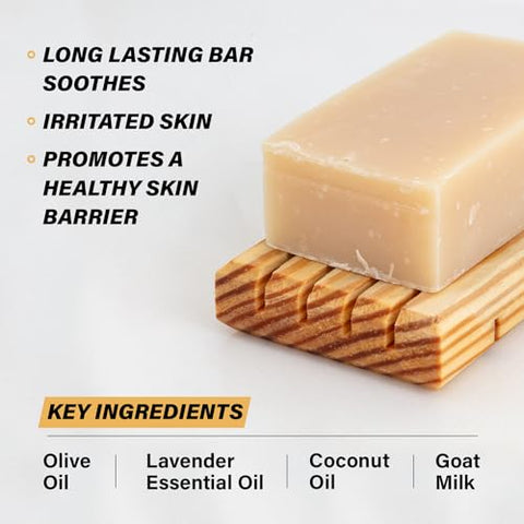 Southern Natural Goat Milk Soap Bar - Lavender 3 Pack