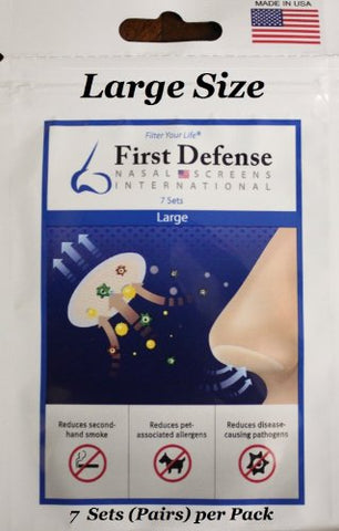 First Defense Nasal Screens
