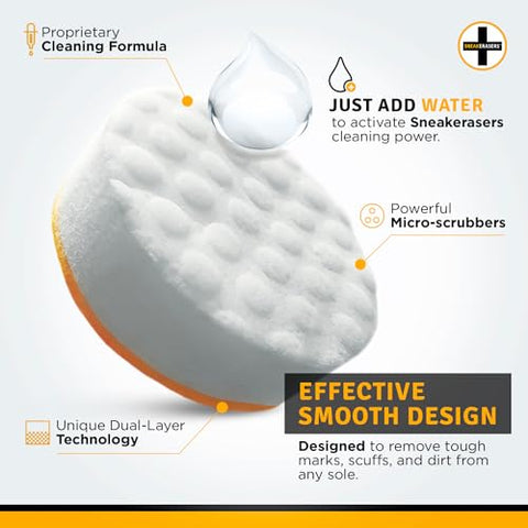SneakERASERS Instant Sole and Sneaker Cleaner - Premium - 10 Pack