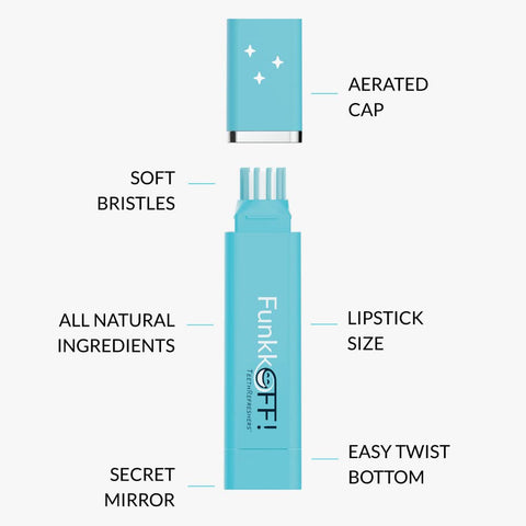 TeethRefreshers Reusable Travel Toothbrush