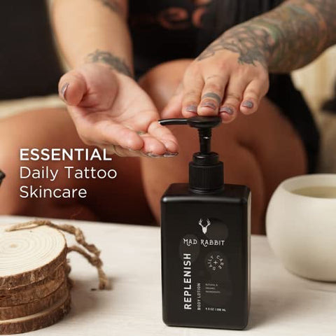 Mad Rabbit Replenish Tattoo Body Lotion - 9.5 Oz