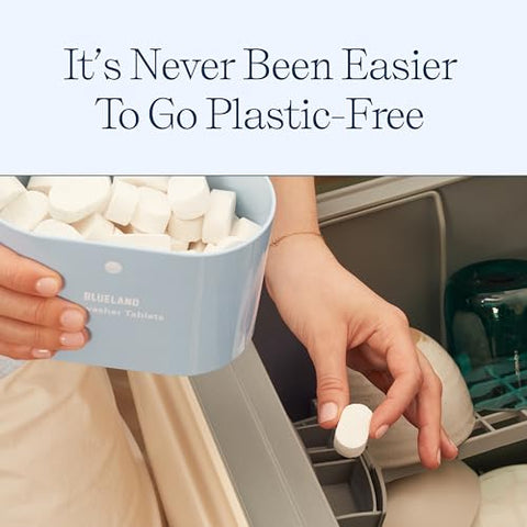 BLUELAND Dishwasher Detergent Tablet Refill - Natural, Eco Friendly - 60 Washes