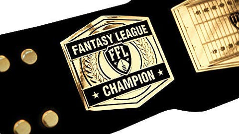 TrophySmack Fantasy Football Championship Belt - Gold
