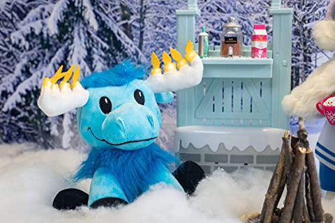 Mensch on a Bench Mitzvah Moose - Hanukkah Décor