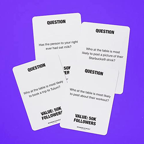 Influencers in the Wild Board Game (2-6 Players)
