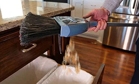 Vabroom 2-in-1 Sweeper with Built-in Vacuum