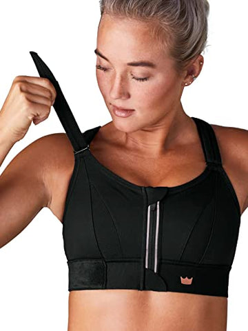 SHEFIT Ultimate Sports Bra, Black