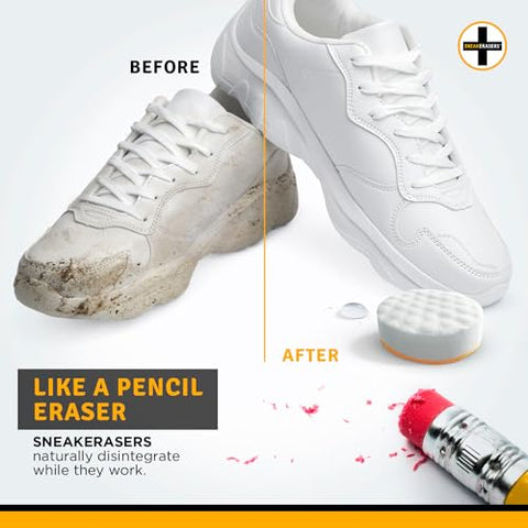 SneakERASERS Instant Sole and Sneaker Cleaner - Premium - 10 Pack