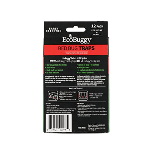 EcoBuggy Bed Bug Trap - Pack of 12