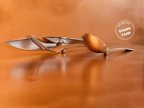 iFork Stainless Steel Serving Set - 3 Pieces (iFork iSpoon iKnife)