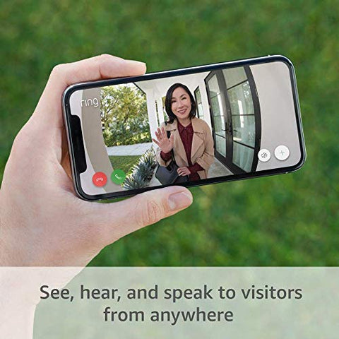 Ring Video Doorbell - 1080p HD video, motion detection, easy installation