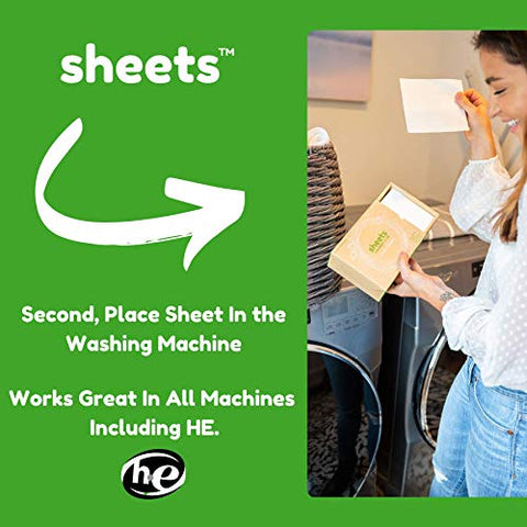 Sheets Laundry Club Laundry Detergent Sheets (Fresh Linen and Vitality)