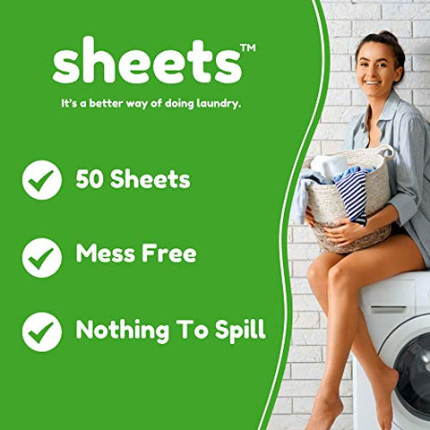 Sheets Laundry Club Laundry Detergent Sheets (Fresh Linen and Vitality)