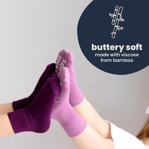 squid socks Viscose Bamboo Socks | Grip Socks, Orchid