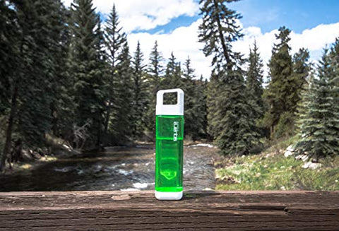 Square Water Bottle Leak Proof 25oz - Blue