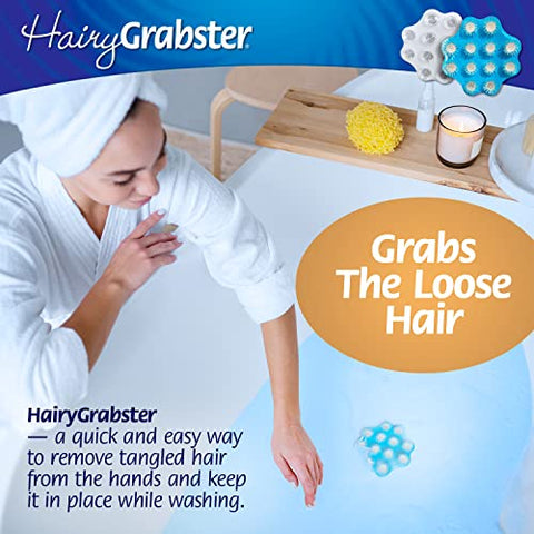 Hair Shower Drain Hair Catcher, Hair Stopper Bathtub Drain Protector - 1 Pack, White