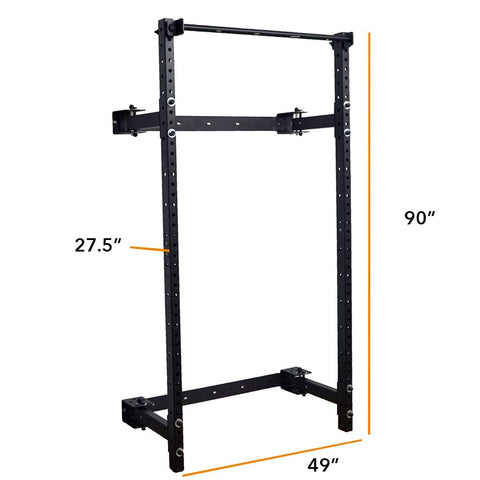 PRx Performance Wall Mounted Folding Power Squat Rack