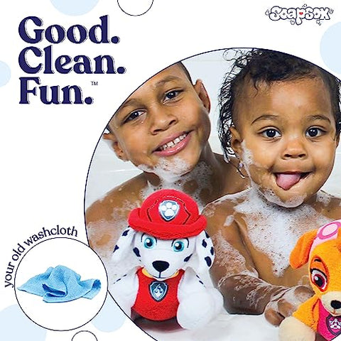 SoapSox Kids Bath Sponge 3pcs Paw Patrol, Machine Washable