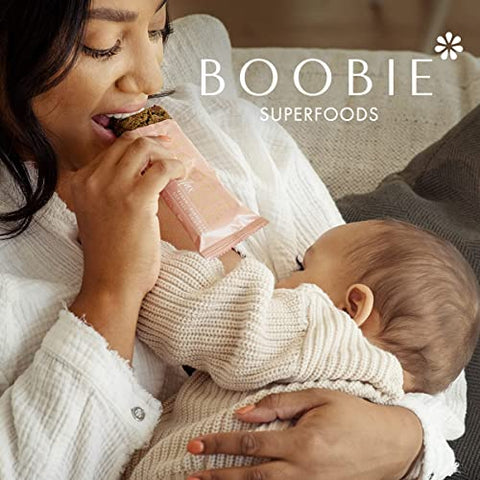 Boobie Bar Superfood Lactation Bars Oatmeal Chocolate Chip (6 Ct)