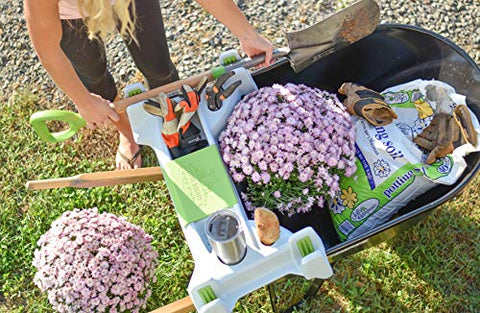 The Burro Buddy Lawn/Garden Tray - Fits 4-6 cu. ft. wheelbarrows - Great Gift!