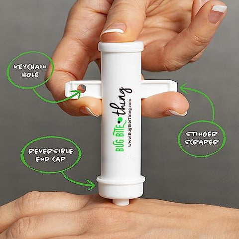 Bug Bite Thing Suction Tool, 2-Pack (White & Pink)