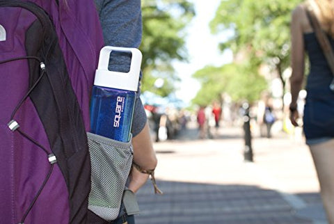 Square Water Bottle Leak Proof 25oz - Blue